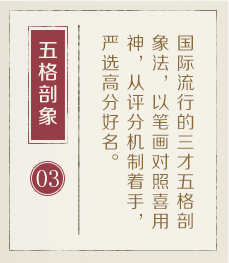 晋城起名流程三